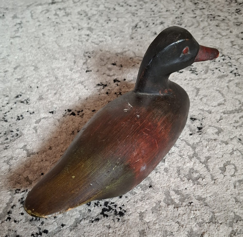 Vintage holz ente - holz, massivholz