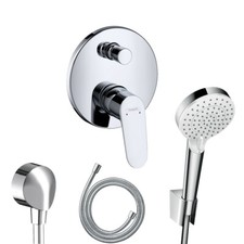 Hansgrohe Unterputz Focus Armatur Set Badewannenarmatur Wanne UP OHNE iBox