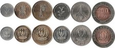 Ruanda ifaranga 10 - 1, 5,