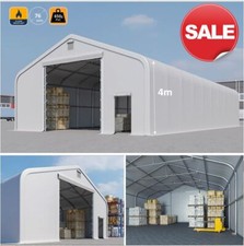 XXL 10x20m x5,5m TOR 4mx4,60m TITAN Lagerzelt Zeltgarage Industriezelt Zelthalle