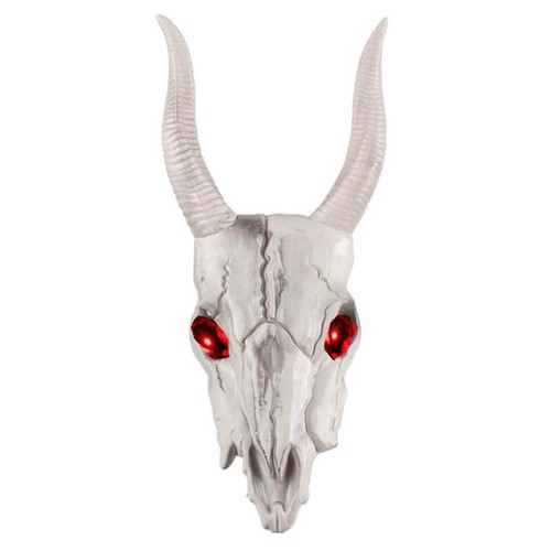 Halloween ziegen totenkopf mit - halloween,