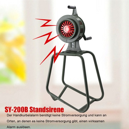 125db standsirene handsirene - standsirene,