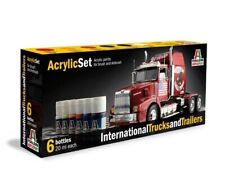 Italeri Acryl Set International Trucks &Trailers