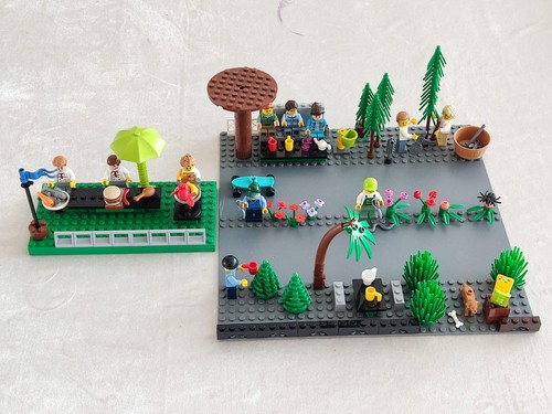 Lego garten figuren blumen - lego, ,