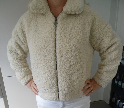 Zara plüsch damen teddyjacke - zara,