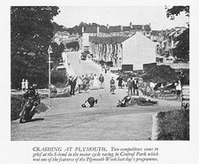 Plymouth Motorradcrash auf der