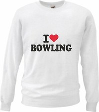 Sweatshirt I LOVE BOWLING -
