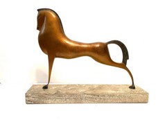 Art Deco Bronze Horse Tribute