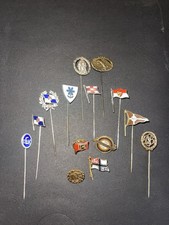 Alte Anstecknadeln Ehrenzeichen, Fußball Verschiedene Sammler
