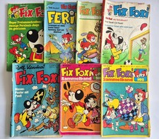 7 x Fix und Foxi ab 19. Jahrgang und Sammelband 193, 211 und 275