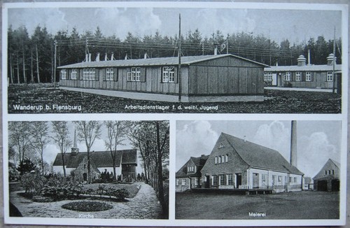 Wanderup flensburg - ak, /