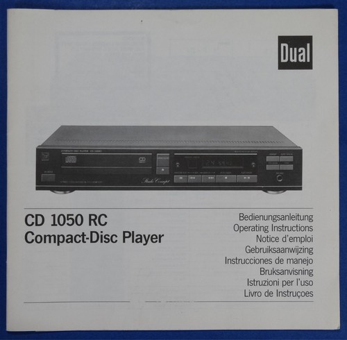 Dual 1050 compact - dual, cd