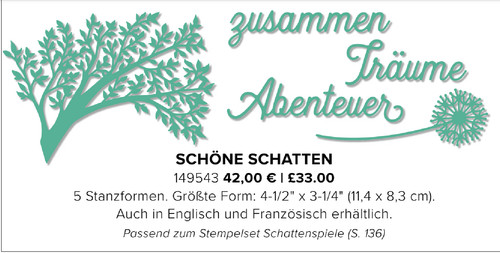 Stampin neue stanzformen - neue,