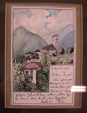 Feine miniatur tusche aquarell - feine,