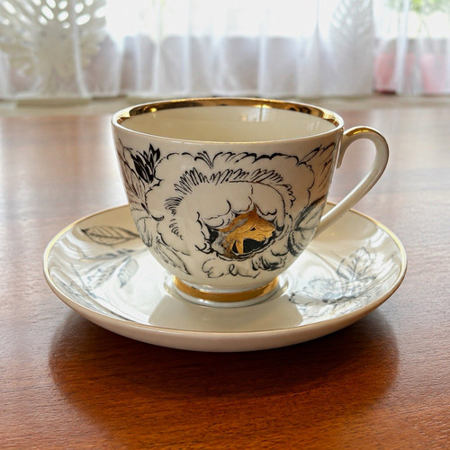 Lomonosov porzellan tasse - lomonosov,