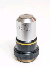 Zeiss  10/ 0,22  160/- Mikroskop Objektiv, RMS- Gewinde  endlich Optik 