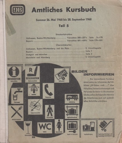 Amtliches kursbuch sommer - kursbuch,