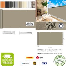 Balkon Sichtschutz UV Schutz