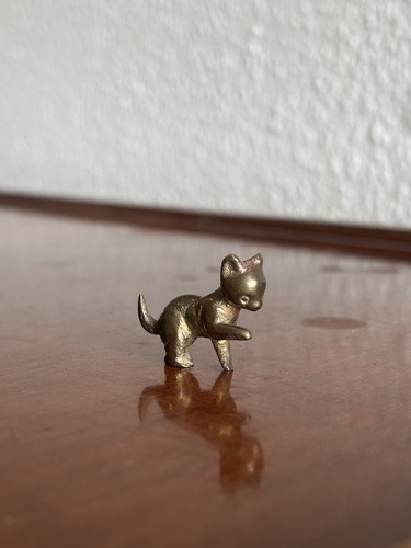 Vintage messing figur katze - vintage,
