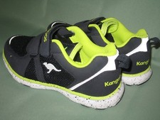 KangaRoos Mädchen Sneaker Größe 33 schwarz/neongrün, GEBRAUCHT, aber noch SUPER!