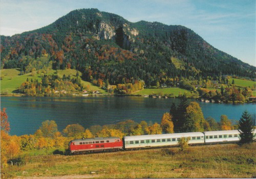Postkarte diesellokomotive br - postkarte:,