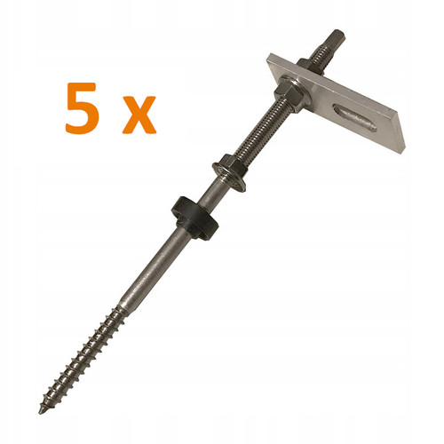 5er pack stockschraube - 5er,