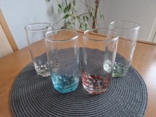 ♥♥ 4 Trinkgläser mit