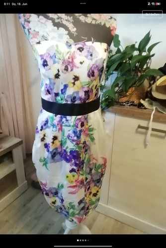 Sommerkleid schulterfrei mit - sommerkleid,