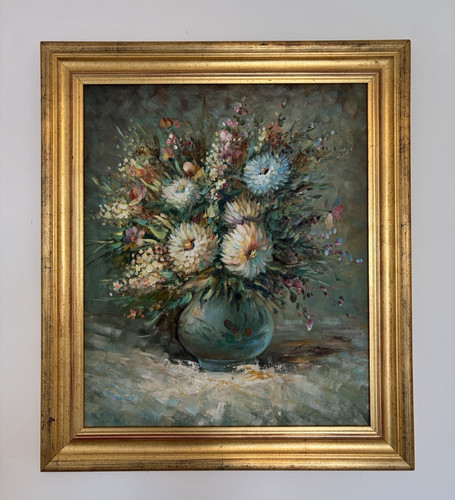 ölgemälde blumenstillleben - Ölgemälde,