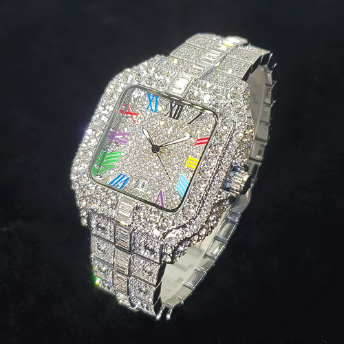 Neue luxus diamant uhr - neue, luxus-diamant-uhr