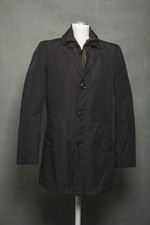 Selection by S. Oliver Herren Jacke Longjacke 48 schwarz  Übergangsjacke (19634)