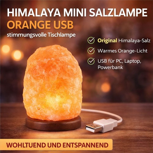 Himalaya mini salzlampe - mini, orange