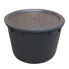 PE Becken mit GFK Deckel Ø