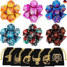 QMAY Polyedrische Würfel, 6 x