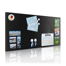 Metall Magnettafel schwarz
