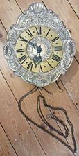 Vintage Uhr mit Gong, Wanduhr, Pendeluhr, Kastenuhr