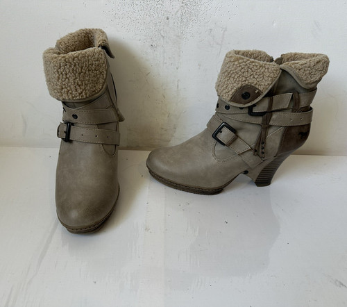 Mustang leder stiefel - mustang, größe