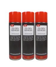 3x 500ml FELGENREINIGER Spray
