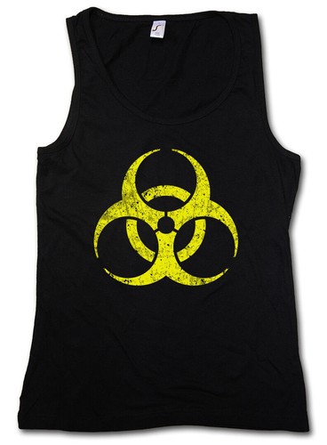 Black biohazard symbol damen - biohazard,
