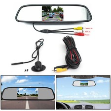 HD CCD CMOS Rückfahrkamera Autokamera + 4.3" Monitor Kit TFT-LCD Color