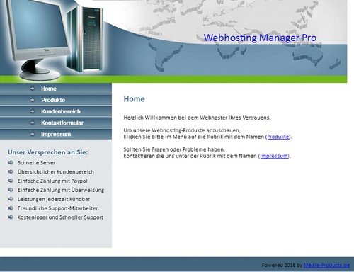 Webhosting manager pro - manager,
