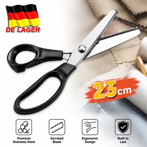 Neu profi zackenschere 23cm - neu,