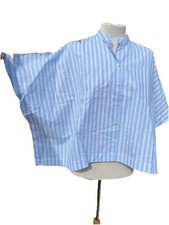 Emily van den Bergh Bluse bleu