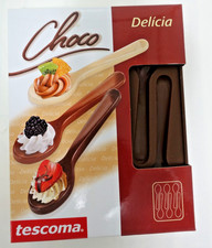 tescoma 6 Pralinenform Löffel Silikon Schokoladenform Teelöffel