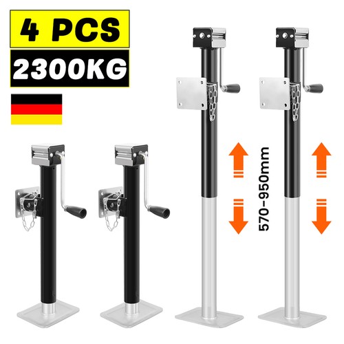 Ausdrehstütze klappbar - 4x,