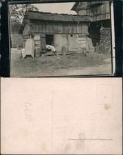 Foto Brünn Brno Schweinestall und Scheune 1922 Privatfoto