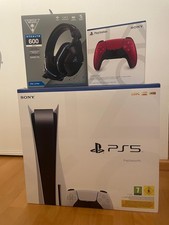 Sony PlayStation 5 Blu-ray Edition, Weiß, Inkl. 2 Controller, Fernb. NEUWERTIG !