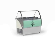 Speiseeis Verkaufstheke mit