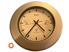 1990er Mebus Radio Controlled Quartz Wanduhr  Küchenuhr  läuft therm hyr Germany