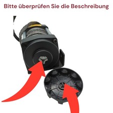 Elektrische Winde VEVOR 12 V, 4500 Pfund,  Seillänge 13 m
